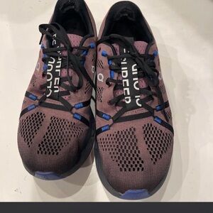 Kids Black and Purple Sneakers